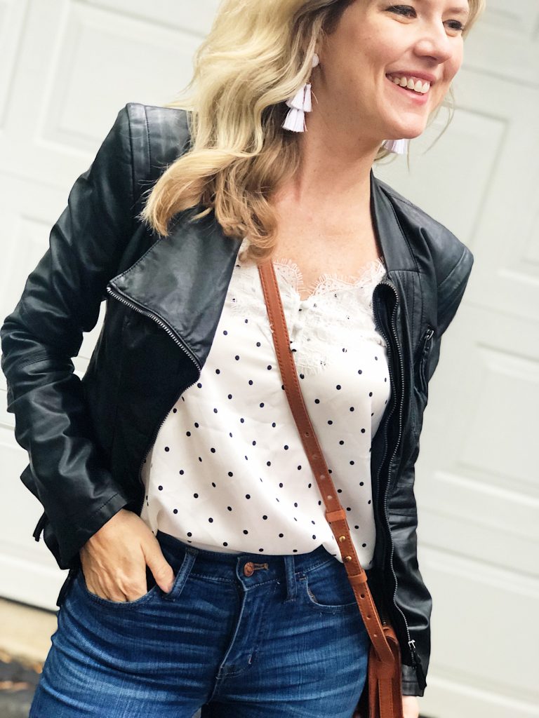 lace trim camisole tops