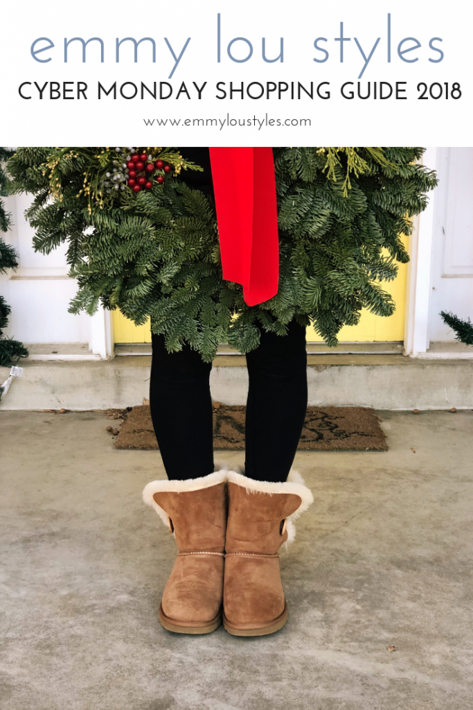 Emily from Emmy Lou Styles shares her Cyber Monday 2018 Shopping Guide.