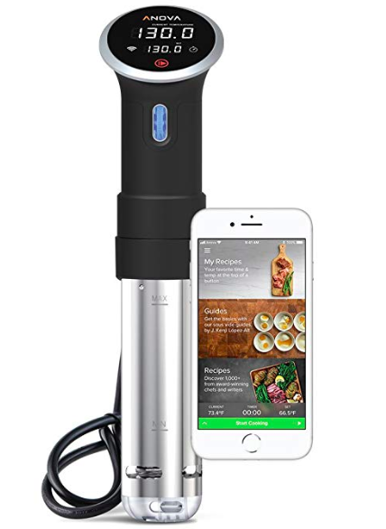 Emily from Emmy Lou Styles shares a gift guide for guys featuring the Anova Sous Vide Precision Cooker