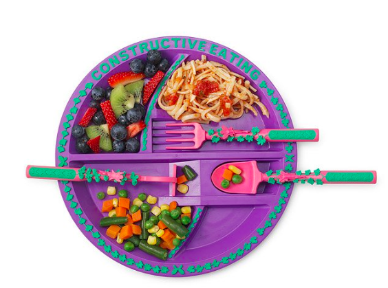 Garden Plate and Utensils from Uncommon Goods