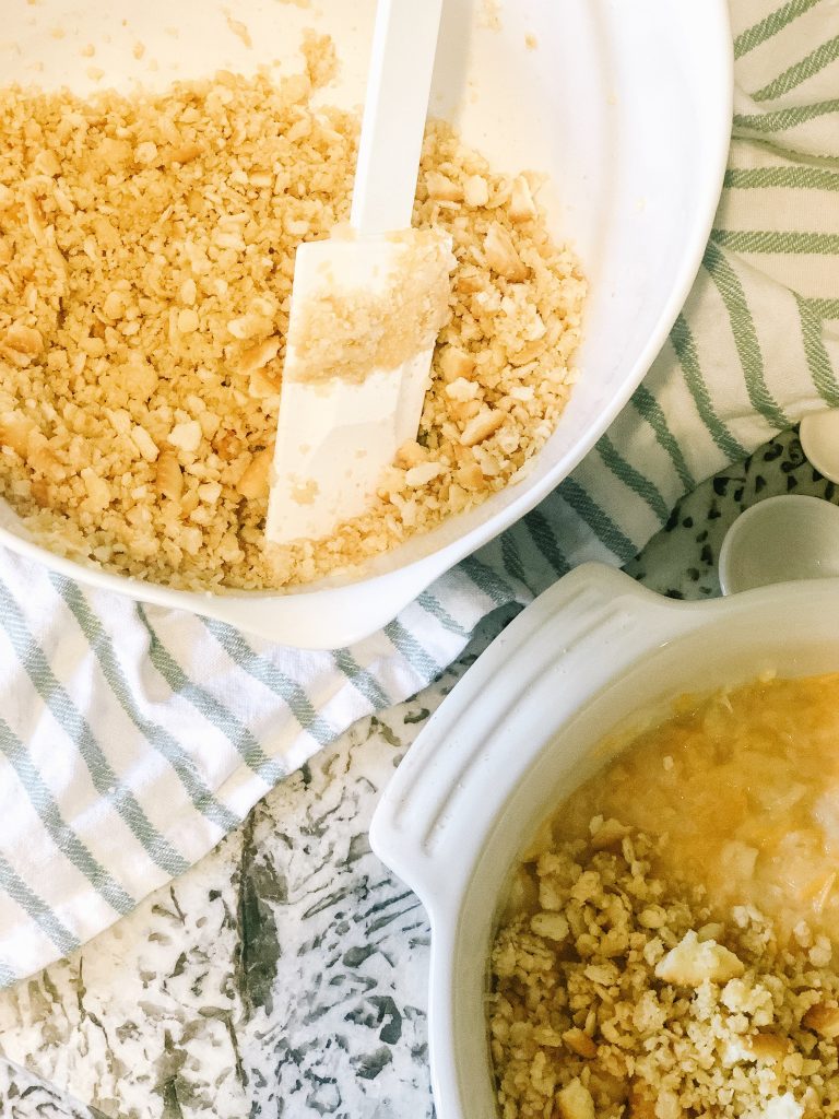 summer side dish_pineapple casserole