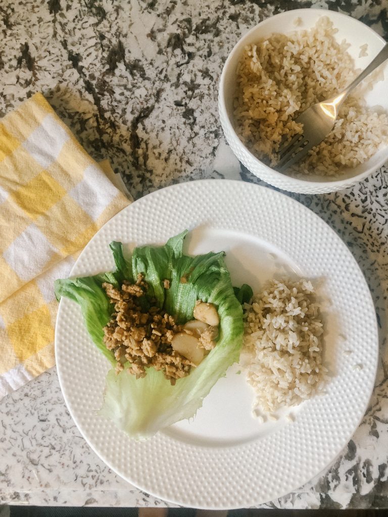 Easy Chicken Lettuce Wraps