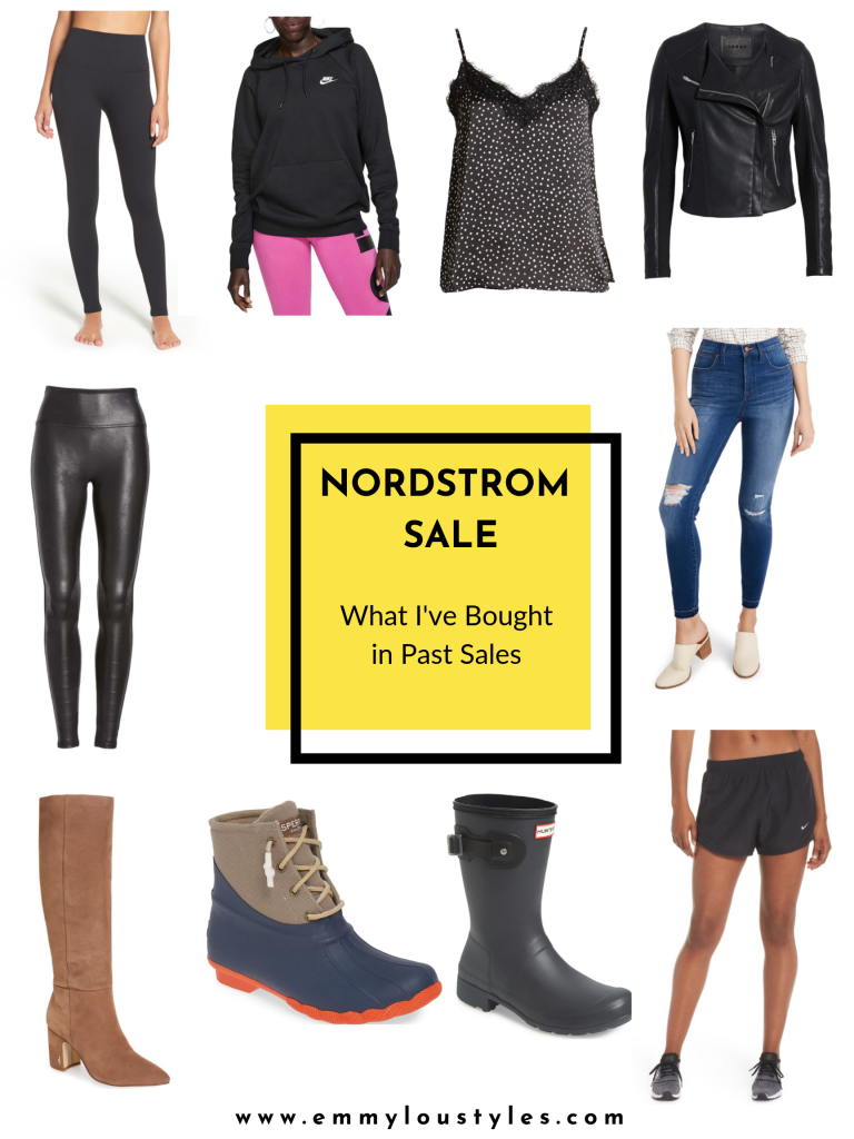A collage of the top items bought in past Nordstrom Anniversary Sales