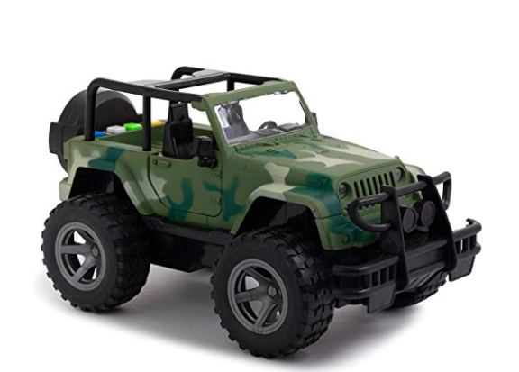 Little boys toy jeep