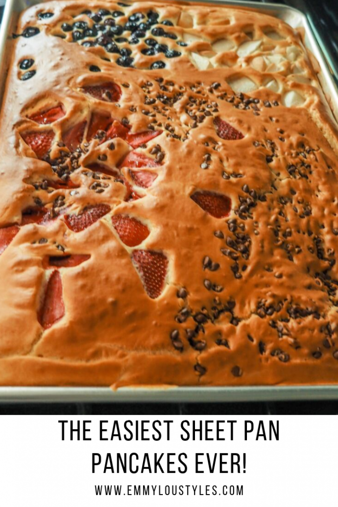 The Easiest Sheet Pan Pancakes Ever!