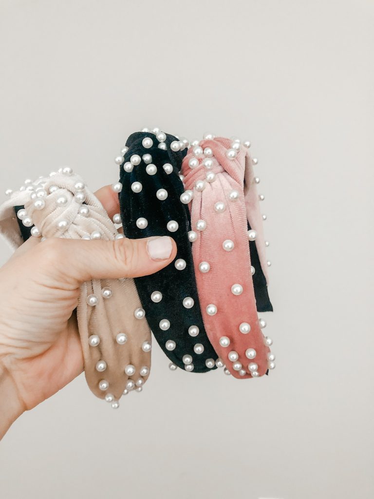 Recent purchases from Amazon_velvet beaded headbands