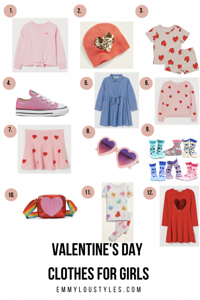 Valentines Day Clothes for Girls 