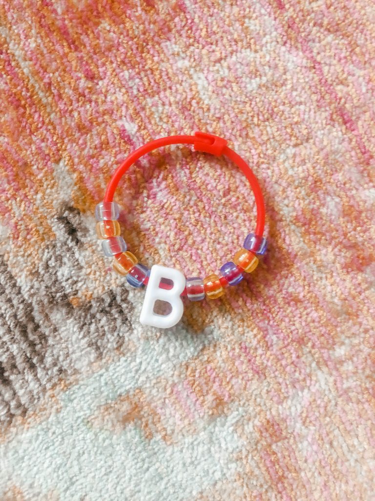 Pony bead bracelet