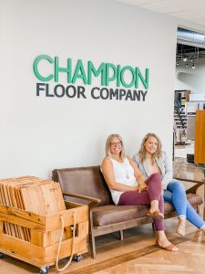 Kim and Kristen of Champion Floor Company