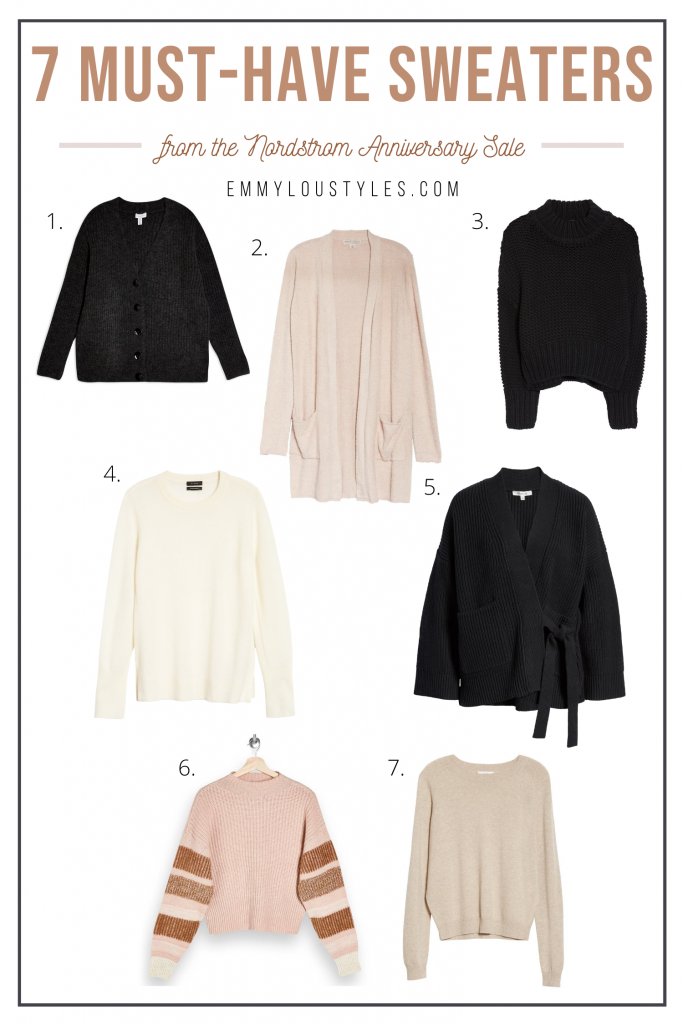 7 Must-Have Sweaters from the Nordstrom Anniversary Sale - Emmy Lou Styles