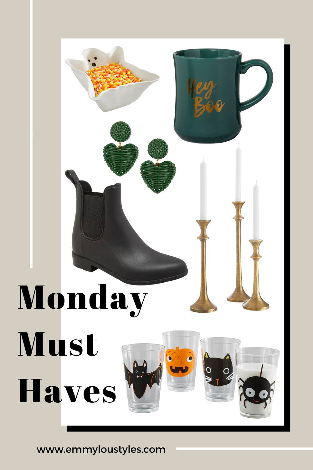 Monday Must Haves by Emmy Lou Styles