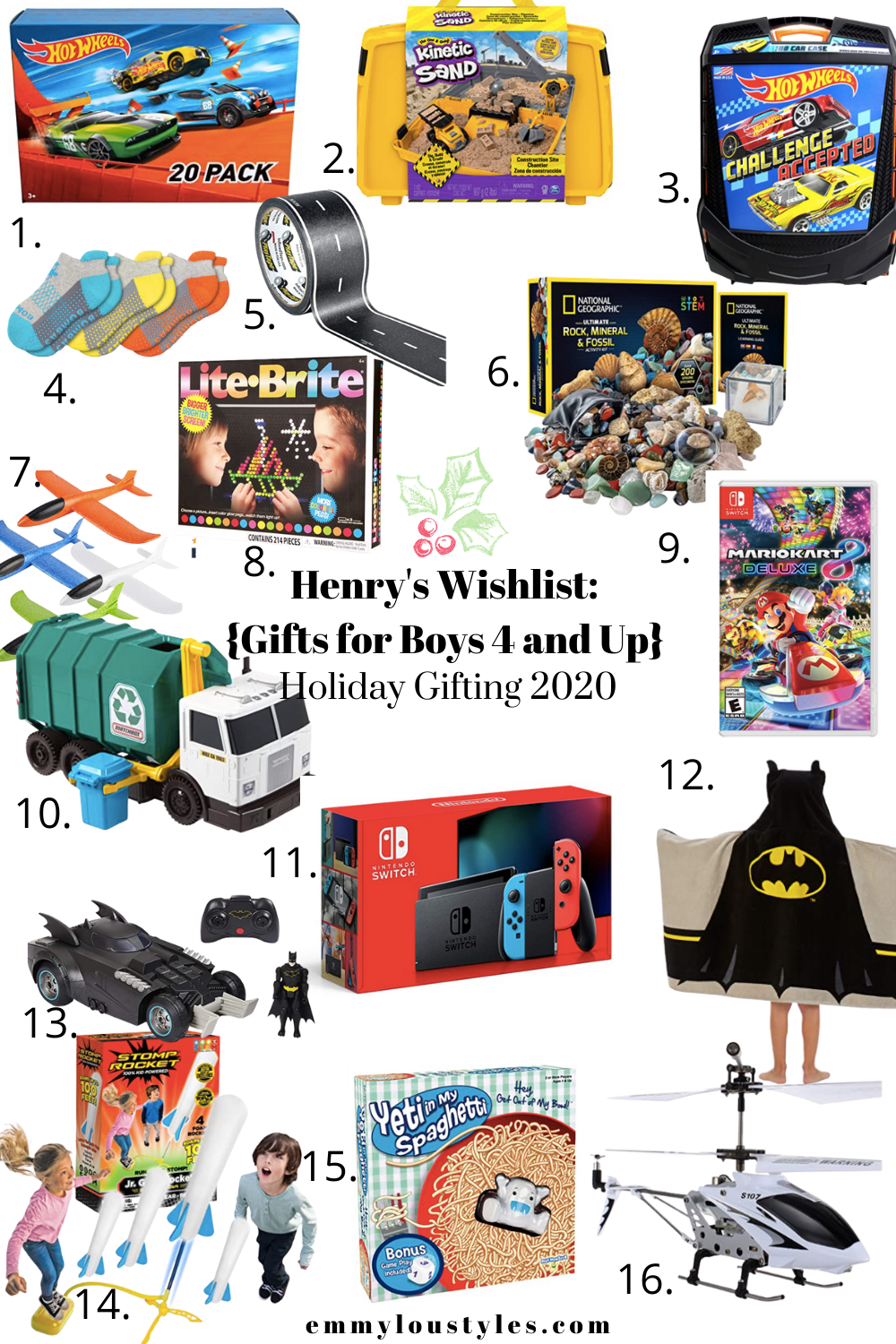 Gifts for boys ages 4 and up