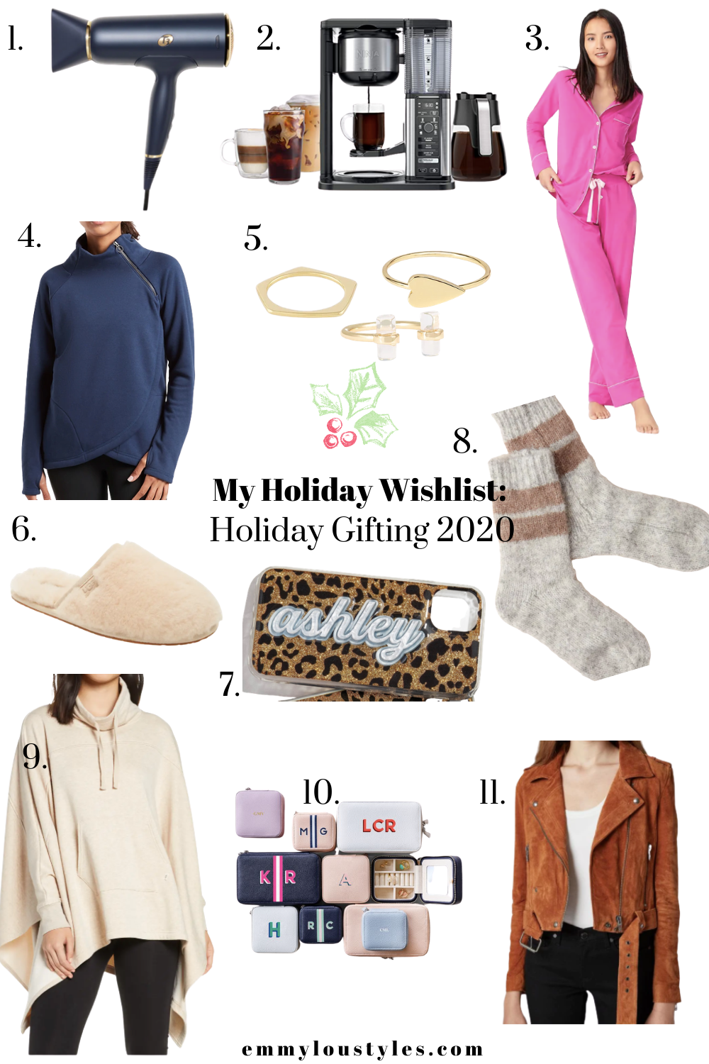 a round up of style, beauty and home finds on my holiday wishlist