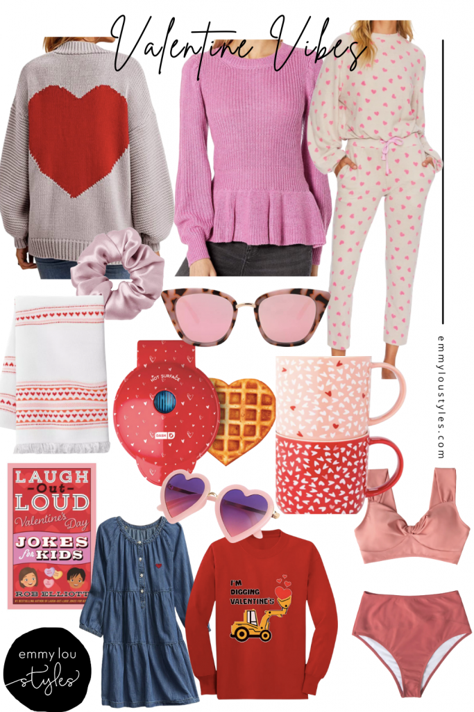 Valentine's Day pink and red finds