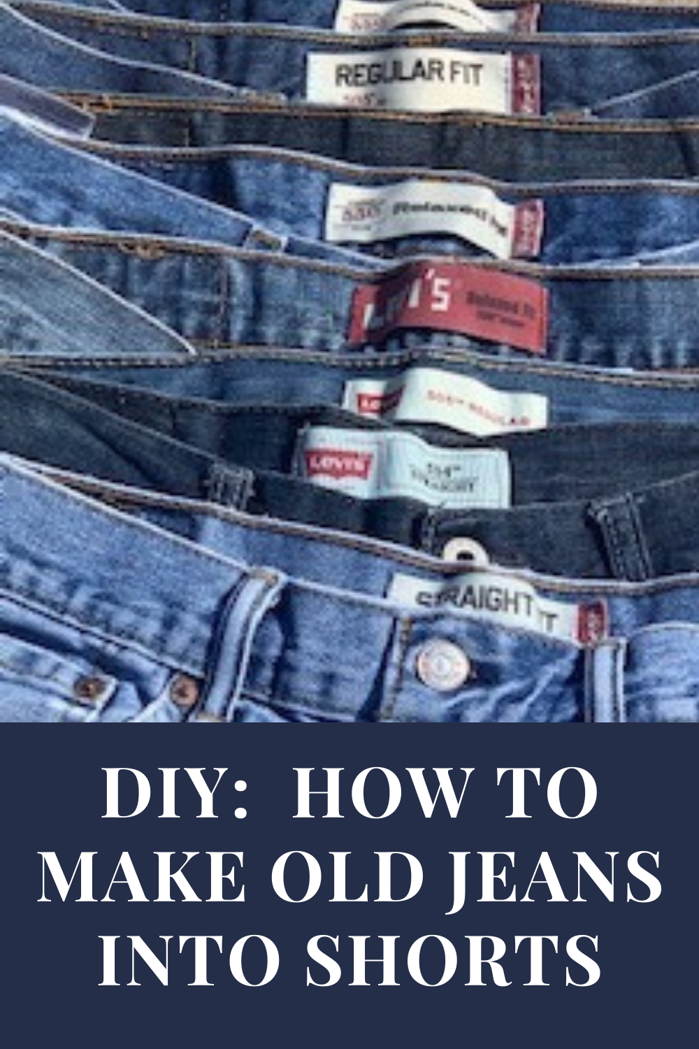 How to make cutoff jean shorts Emmy Lou Styles